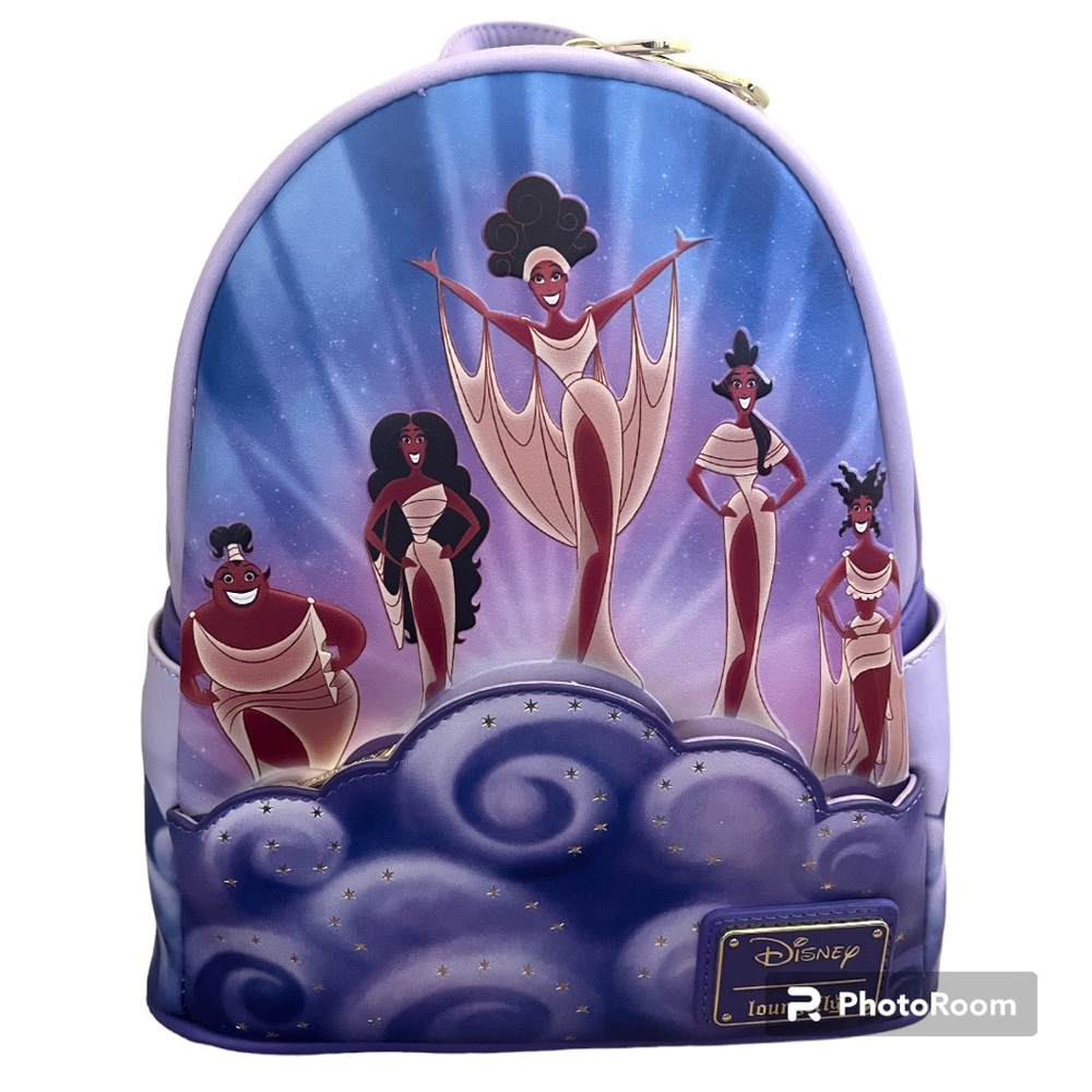 Loungefly Disney Hercules Muses Mini Backpack